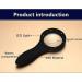 Magnifiers 4Times Hd Lens Handheld Magnifying Glass with 5 Led Light for Inspection The Elderly Reading Magnifier Comfortable Anniversary - Buy Online on GoSupps.com