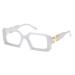 SOOLALA The Reading Glasses Company Blue Light Blocking Womens Reading Glasses White 3.5 x