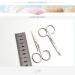Premium Stainless Steel Manicure Scissors & Eyebrow Trimmer - Precision Nail & Hair Cutting Tools - Buy Online on GoSupps.com