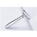 Heavy Duty Chrome Double Edge Safety Razor Set - Long Handle 10 Platinum Blades Stand & Accessories - Best Wet Shaving Gift for Men & Women - Buy Online on GoSupps.com