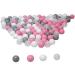 Koenig Tom Ballebad 24 - 100 Pink 6cm Baby Ball Bath Balls for Ball Pit | Perfect for Playtime - Buy Online on GoSupps.com
