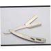 Buy Minkissy 3pcs Stainless Steel Razor Scraper Head for Men - Durable & Precision Grooming - International Shipping Available - Buy Online on GoSupps.com