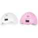 UV Nail Lamp Gel LED Light Polish Dryer Manicure Machine 48W Curing Auto Sensor 4 Timer Setting Fast Drying White - Buy Online on GoSupps.com