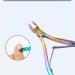 WolFum Cuticle Scissors 3p Stainless Steel Nail Push Fingernail Pick Clippers Remove Professioal Pedicure WolFums - Buy Online on GoSupps.com