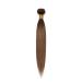 SEGO TREEN 16 Real Human Hair Weave Bundle - 100% Virgin Brazilian Extensions in Medium/Chestnut Brown - Buy Online on GoSupps.com