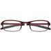 Foldable Reading Glasses for Men & Women - Lightweight Feather Hinge with Case (Red 2.0) - Perfect for Home & Travel - Buy Online on GoSupps.com