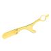 Ergonomic Handle Design Razors With Blades Beard Hair Removal Shaving Knife Manual Face Underarm Bikini Stainless Body Eyebrow Trimmers Barber Razors Moustache Beard Removal (Color : Gold-20 Blades)