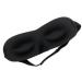 3D Sleep Mask - Contoured Blackout Eye Mask for Sleeping - Sensory Deprivation Eye Shades for Sleeping - Ideal for Side Sleepers (Black)