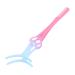 POPETPOP Lash Clamp Tweezers Accessories Eyelash applicator Eyelash Metal Curler Gradient Eyebrow Tweezers Professional Auxiliary Clip Big Mouth Major Blue Pink Tweezers Eyelash Tool