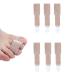 Hammer Toe Straighteners 6 Count of Toe Bandages Protectors Toe Corrector Toe Splint for Overlapping Bent Crooked Toe and Broken Toe