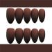 24 Pcs Matte Press on Nails Red Long Stiletto Fake Nails Artificial Full Cover False Nails for Women and Girls - Buy Online on GoSupps.com