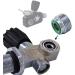 Gurlleu 4500psi High Pressure Scuba Tank DIN Valve - G5/8 Valve Insert Converter - Buy Online on GoSupps.com