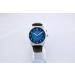 SHMIOU English Talking Watch for Men | Black PU Leather Band | Blue Dial | Quartz with Alarm - Buy Online on GoSupps.com