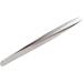 Premium Stainless Steel Eyelash Extension Tweezers - Silver Straight Tweezers for Manicure | International Shipping - Buy Online on GoSupps.com