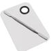 Ruluti Stainless Steel Makeup Mixing Palette & Spatula Tool - Perfect for Seamless Makeup Mixing - Buy Online on GoSupps.com