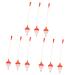 Healvian 9 Pcs Nasal Aspirator Baby Nose Baby Syringe Disposable Nose Aspirator for Infant Nose Aspirator Baby Nasal Suction Infant Nose Inhaler Practical Nasal Aspirator Remover 26X3.5X3.5CMx3pcs