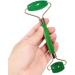 Facial Massage & Scraping Tool Set - Neck Roller for Puffiness & Wrinkle Reduction | Green Skin Care Essentials - Buy Online on GoSupps.com