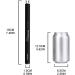 ARECTECH Rechargeable Electric Lighter - Plasma Arc Candle Lighter for Camping & Kitchen - USB Rechargeable - Black - Buy Online on GoSupps.com