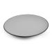 Dishes Plates Frosted Disc Household Kitchen Restaurant Flat Plate Dinner Plate Dessert Plate Grey Simple Flat Plate Hotel Restaurant Commercial Disc Home Dining Plate (Size : 005)