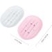 Ciieeo 8 Pcs Non-slip Silicone Soap Holder Soap Soap Dish Sink Soap Holder Fruit Straws Anti Slip Soap Case Soap Drainer Holder Bathroom Soap Rack Silicone Soap Dish Hollow Out White Tray - Buy Online on GoSupps.com