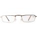 Eyekepper 5-Pack Stainless Steel Half Eye Reading Glasses +2.0 - Stylish Gold Readers for Clear Vision - Buy Online on GoSupps.com