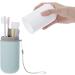 Croselyu Portable Travel Toothbrush Storage Box & Wash Cup Set - Pink - Buy Online on GoSupps.com