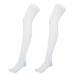 Venous compression stockings varicose veins socks soft practically to reduce pain in the lower limbs prevent varicose veins (long tube thrombus socks (pure white) XL)