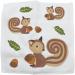 Woodland Animal Magic Wash Cloth - Fun Flannel Face Cloth for Kids - 6 Unique Designs - Buy Online on GoSupps.com