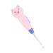 Pssopp Cute Baby Earpick ABS Ear Cleaner LED Earwax Remover with Replacement Head Pink Cat Green Easy to Use for Household and Travel Use (#1)