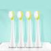 AD-BCRBgen Soft Toothbrush Heads - 4 Pack Interchangeable Replacement Heads for Electric Toothbrushes - Blue Rubber Nozzles - Buy Online on GoSupps.com