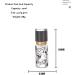 JITEM 20ml Heart Print Mini Perfume Atomizer Bottle Portable Travel Empty Refillable Fine Mist Spray Bottle Fragrance Cologne Sample Dispenser Gold - Buy Online on GoSupps.com