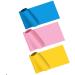 Resistance Bands for Strength Training - Exercise Therapy & Yoga - 4.9FT Multi-Strength Workout Bands in Blue Pink & Yellow - Buy Online on GoSupps.com