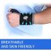 ENOSCO 16 Professional Quality Wrist Wraps for Weightlifting & Gym - Breathable Elastic Support Braces in Blue | Men & Women Powerlifting Gear - Buy Online on GoSupps.com