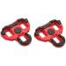 Garmin Vector Cleats 6 Float - Red/Black | Compatible with Garmin Vector Pedals - Buy Online on GoSupps.com