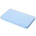 Portable dustproof and Moisture Resistant Plastic Portable Disposable mask Storage Box Blue19*11*1.2cm