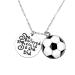 Soccer Necklace, Soccer Jewelry - She Believed She Could So She Did Pendent - Soccer Player Gifts