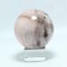 FUERLI Natural Stone Dalmatian Yellow Calcite Gemstone Ball for Decoration Supplies Crystal Decor (Size : Purple)