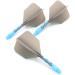CUESOUL ROST T19 Integrated Dart Shaft and Flights - Big Wing Shape Grey 28mm - Buy Online on GoSupps.com