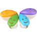 Stobaza Cute Smile Face Toothbrush Holder Covers - 4 Pack Suction Cup Portable Protection for Home & Travel - Buy Online on GoSupps.com
