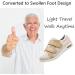 Women's Adjustable Closure Wide Width Walking Shoes | Memory Foam Arch Support | Lightweight | Diabetic & Elderly Friendly | Beige - Size 8 Wide - Buy Online on GoSupps.com