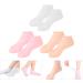 FRCOLOR 3 Pairs Gel Socks Men Stocking Heel Sleeve Women Mens Socks Man Socks Heel Protectors for High Heel Shoes Womens Low Cut Socks Care Foot Socks Miss Nursing Cover Sebs Invisible 16.5x8.5cm As Shown - Buy Online on GoSupps.com