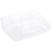 FOMIYES Cosmetic Storage Case 2pcs box for Shadow Powder Cosmetics Acrylic Pressed Organizer Desktop Makeup Transparent Eye Stand Make Up Brush Holder mediumx2pcs Picture 1x2pcs - Buy Online on GoSupps.com