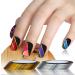 10 Rolls Gold/Silver Glitter Nail Striping Tape Set with Dispenser - Self-Adhesive Nail Art Foil for DIY Designs - Buy Online on GoSupps.com