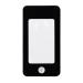 Rectangle Illuminated Magnifier Phone Appearance 4 LED Lights Magnifying Glass Portable Reading Jewelry Loupe Hand Lupa loupes jewelers loupes 100x for weed travel-cases magnifier- with light wireless
