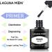 LagunaMoon Gel Nail Polish Set - Primer, Base Coat, Top Coat, Liquid Tape - 8ML (4pcs) - Buy Online on GoSupps.com