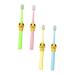 Fomiyes 4 pieces cartoon baby toothbrush toothbrushes for children man toothbrush baby toothbrush travel toothbrush children toothbrush beautiful children