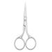Professional Grooming Scissors for Personal Care Facial Hair Removal and Ear Nose Eyebrow Trimming Stainless Steel Fine Straight Tip Scissors 3.9 Inch