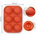 Bestylez 4 Pcs Medium Silicone Molds + Droppers for Hot Chocolate Bombs - 4 Pack, 6 Holes, 2 Inch - Buy Online on GoSupps.com