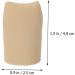 JEWEDECO 2 Pairs Silicone Gel Toe Sleeves Protectors - Soft & Flexible 4x2.5cm - Buy Online on GoSupps.com