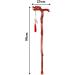 Wooden Walking Sticks for Men & Women Mahogany Wood Faucet Old Man Crutches Anti-Skid Mobility Aid for Elderly Seniors & Handicapu2026 R d 80 - Buy Online on GoSupps.com